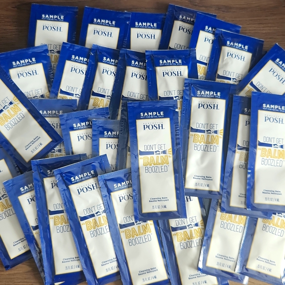 Perfectly Posh (35) Don't Get Balm Boozled cleansing balm samples